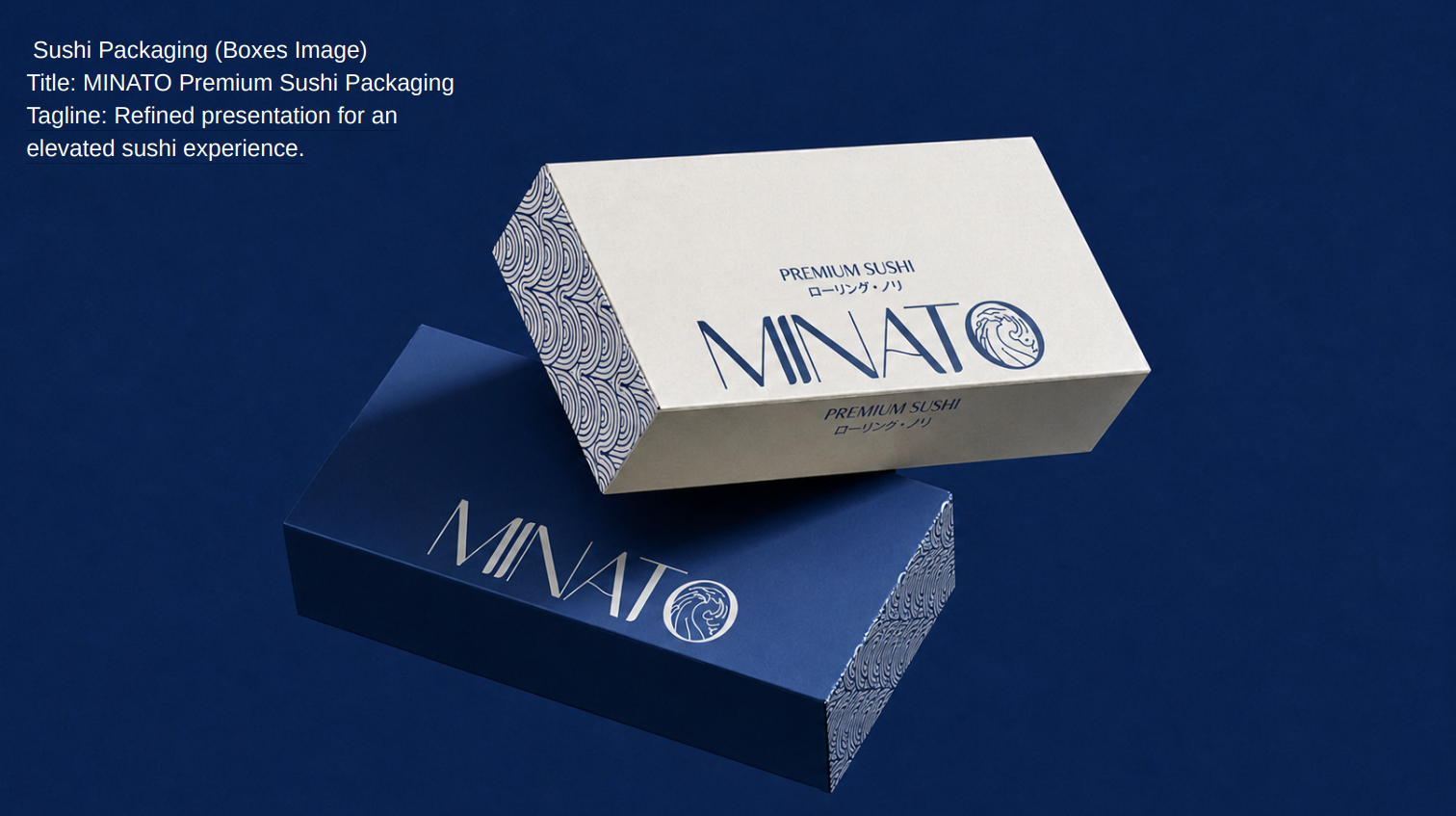 MINATO premium sushi packaging system